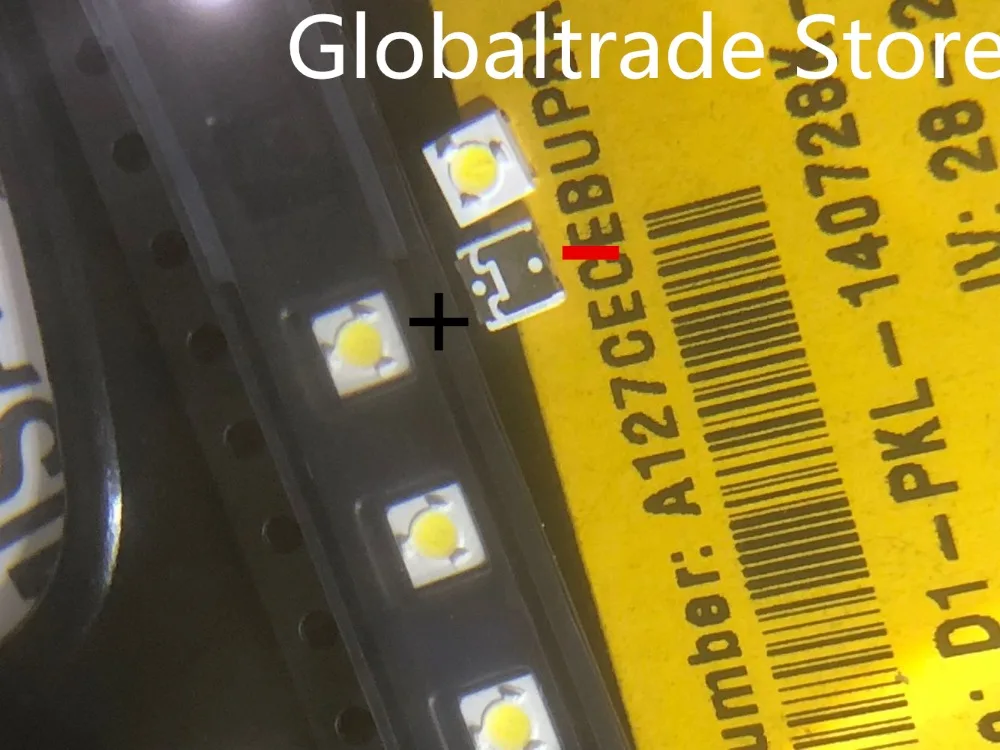 

1000pcs lumens lg innotek samsung wooree led diode 3535 3537 High Power 1W 3V Cool white For LED LCD TV Backlight Lamp beads