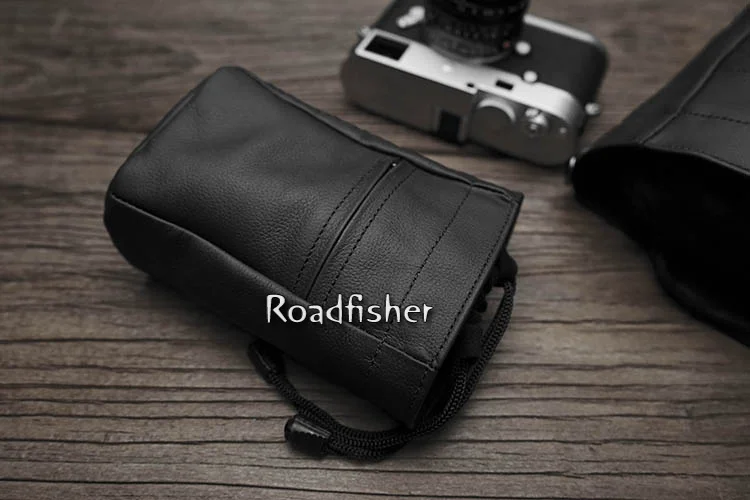 Leather camera pouch 9
