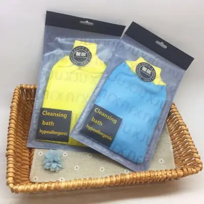 10pcs/lot * wholesale Bathing Gloves, double-sided bathing, backing, decontamination bath towel