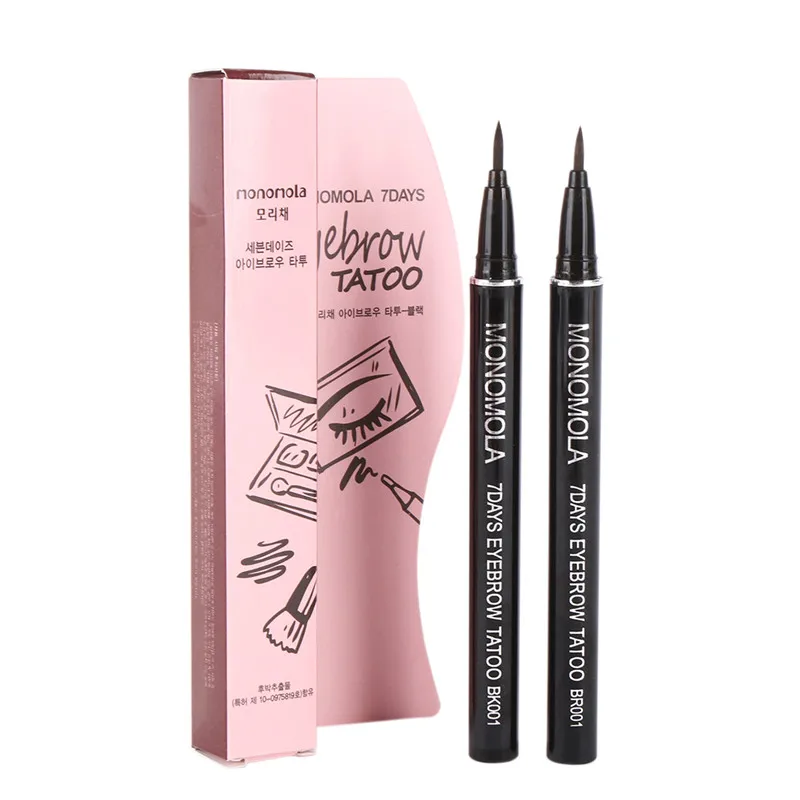 

1Pc Profession Women Makeup Product Waterproof Brown 7 Days Eye Brow Eyebrow Tattoo Pen Liner Long Lasting Makeup Women Gifts Hi