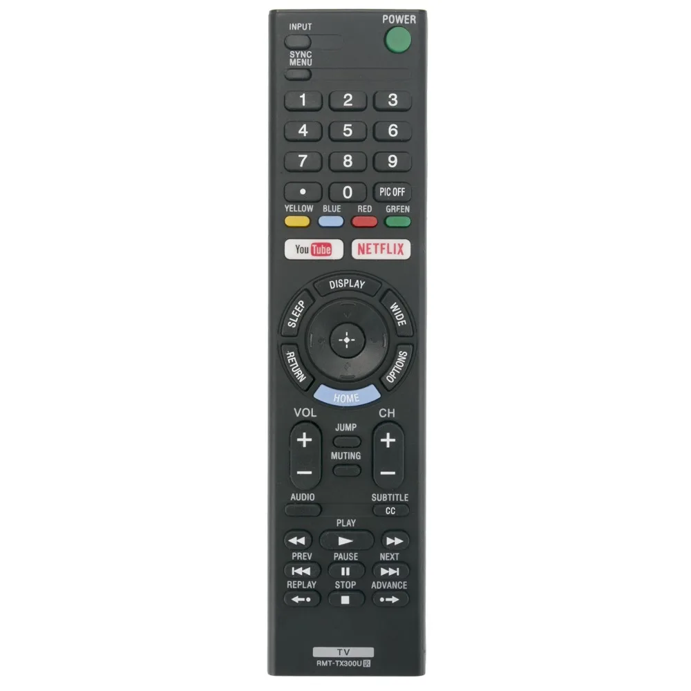 Пульт дистанционного управления RMT-TX300U для SONY SMART 4K ULTRA LED HDTV KD49X720E KD50X690E KD55X700E KD55X720E