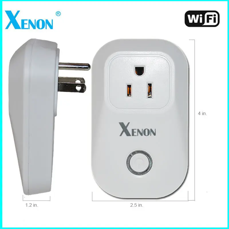 

works with Amazon echo Alexa US Smart Wifi Plug Power Socket Wireless Home Automation Remote Control Timer Switch Plug