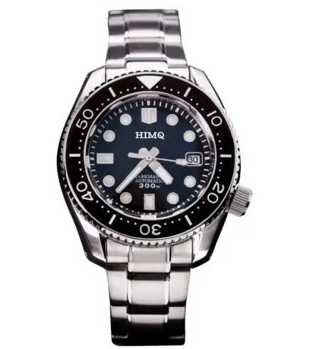 

Sharkey SBDX001 NH35 Tuna Diver Automatic Wristwatch SS Band Fully Lumed V2