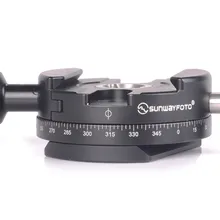 SUNWAYFOTO DDH-05 головка штатива быстроразъемный зажим для DSLR тренога быстрой установки зажим для крепления пластины с шариковым рычагом