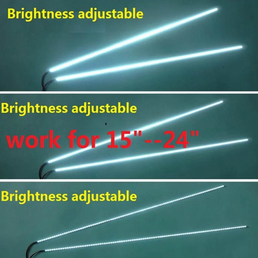 

24 Inch adjustable light LED backlight kit 540mm,work for 15"17"19"22"22 inch 24",upgrade LCD screen to LED Monitor