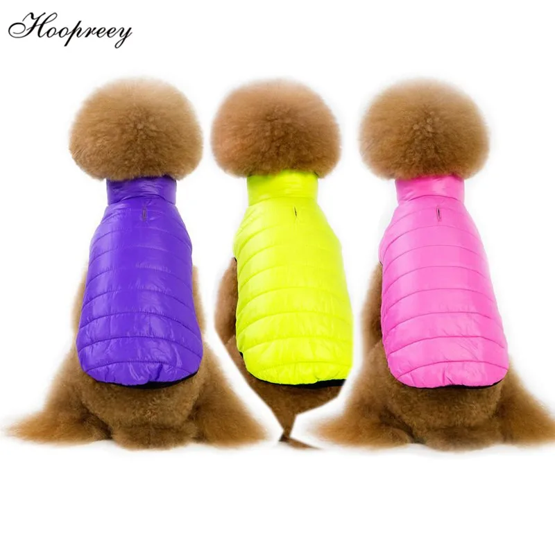 

Winter Warm Pet Dog Coat Solid Jacket Waterproof Clothes for Small Dogs Medium Large Dog Clothes Puppy Chihuahua S-XXL