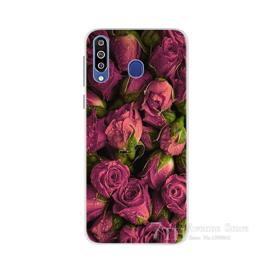 Чехол для Samsung Galaxy M30, чехол для Samsung A40s, M305F, M305FN, M305G, мягкий силиконовый чехол-накладка с рисунком для Samsung M30, чехол для телефона (art.: 7b15b36be) - 7b15b36be