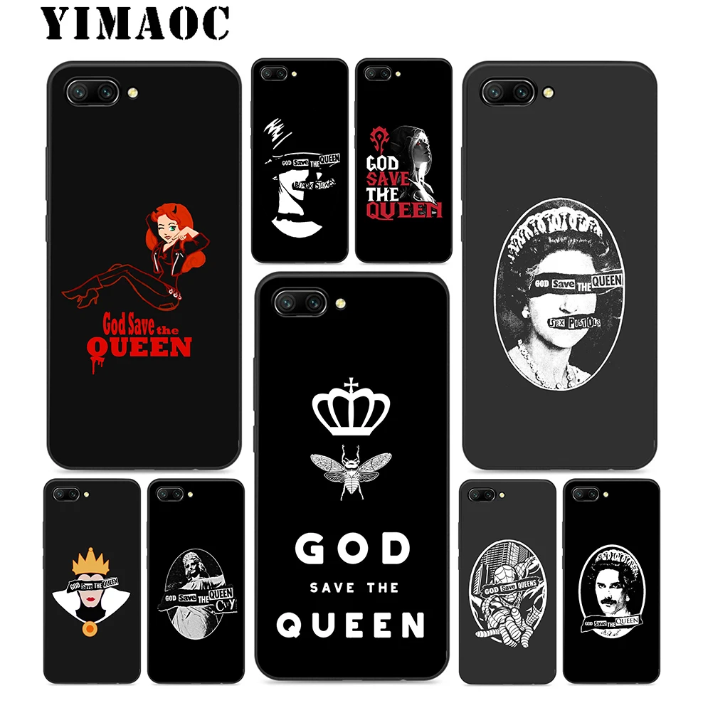 YIMAOC God Save The Queen Art Silicone Case For Huawei Honor Mate 10 P20 P10 P9 P8 P Smart Y6 6A 7A 7X 7C Lite Pro 2017 2018 |