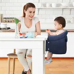 Детское кресло складной портативный ребенок из сиденья Dinette Infantil Дети Puff Asiento детский стульчик для кормления Детская безопасность ремень