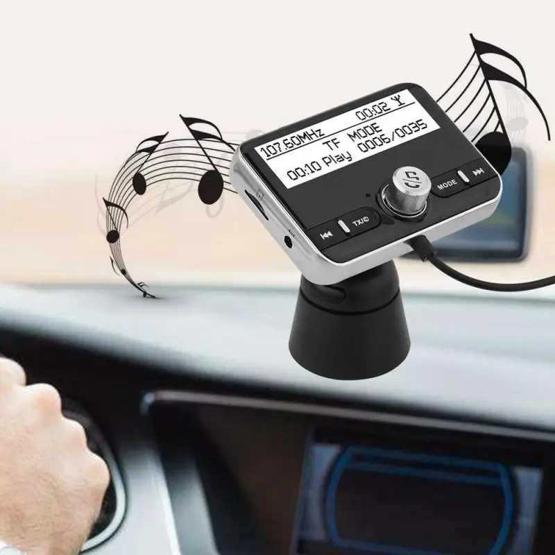 

DAB002 DAB Digital Radio Receiver FM Tuner Radio Car Bluetooth 4.2 Transmitter Adapter FM DAV/DAB Tuner Broadcasting