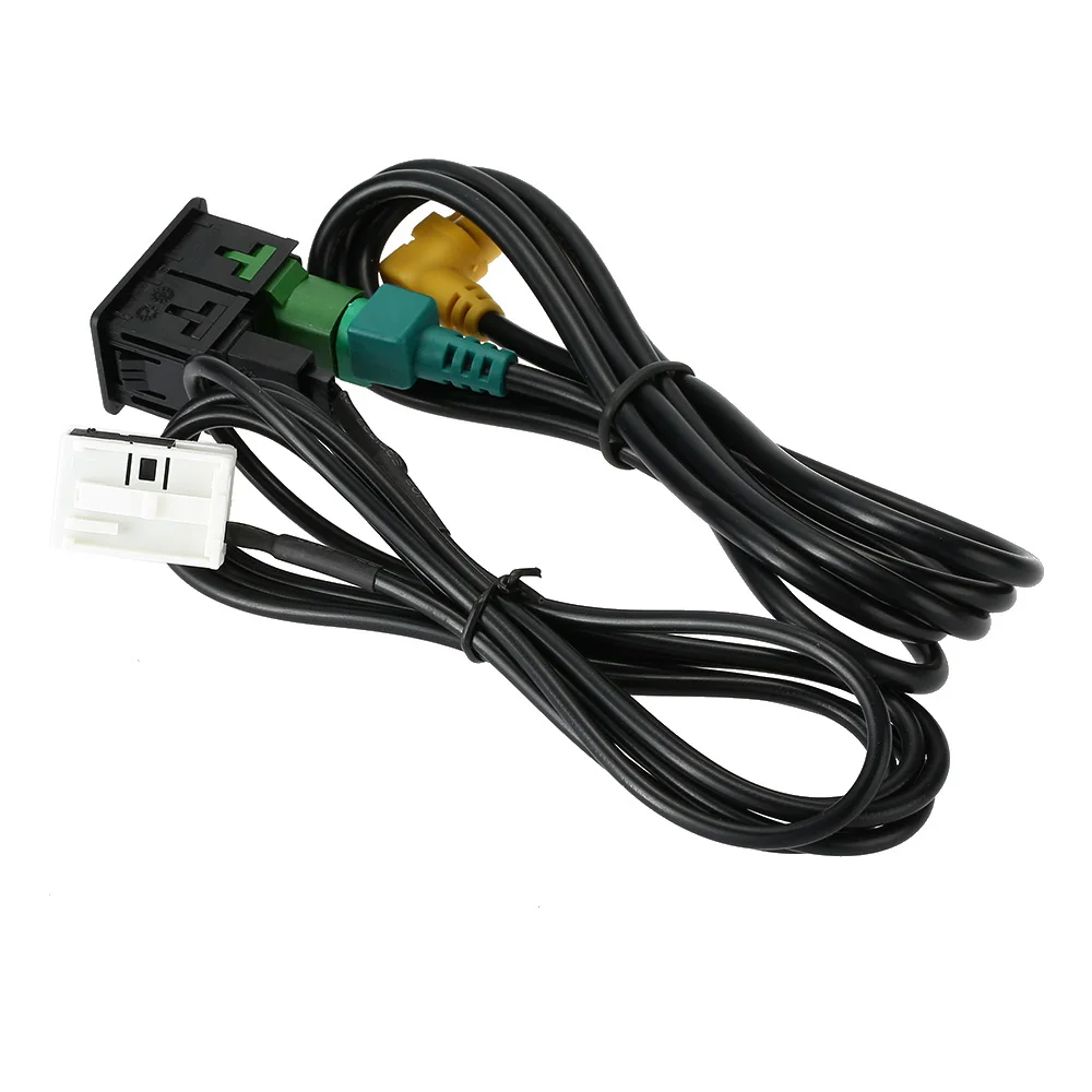 KKmoon Автомобильный USB AUX аудио кабель переключатель разъем для VW Passat B6 B7 CC Touran POLO подтяжка лица RCD510+/310