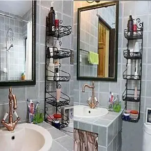 Iron Shelf Wrought Bathroom Home Shelving Wall Mount Iron Shelf Wrought Bathroom Home Shelving Wall Mount Bracket