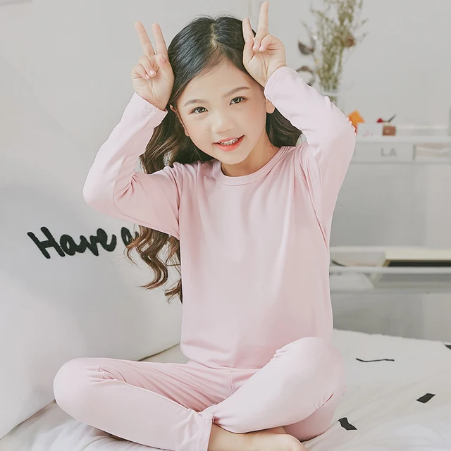 Thermal Underwear Kids 2018 New Thin Children's underwe Autum and