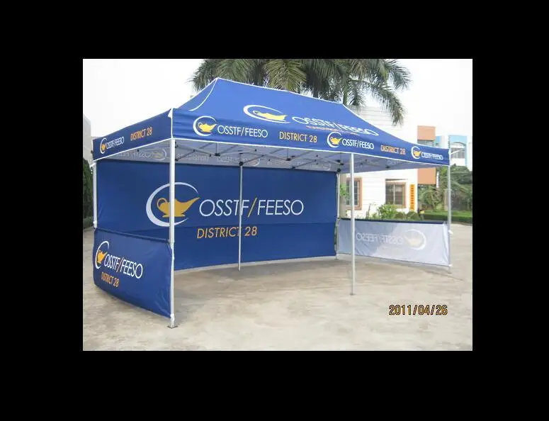 

High Quality 3X6M Aluminum Alloy Pop Up Gazebo Trade Show Tents Promotion Tent Outdoor advertising tent