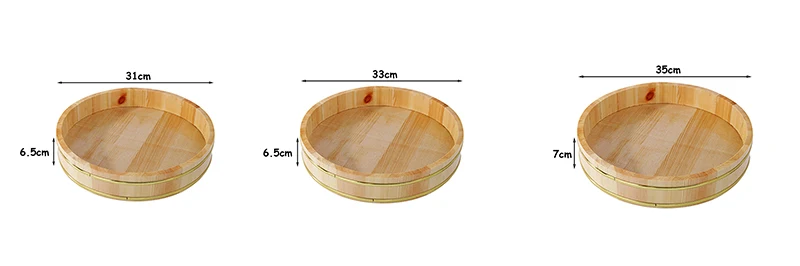 Контейнеры для суши Деревянные Подносы для еды Основные Блюда кухонная утварь японская тарелка для рождественской вечеринки столовая посуда для ресторана большая посуда