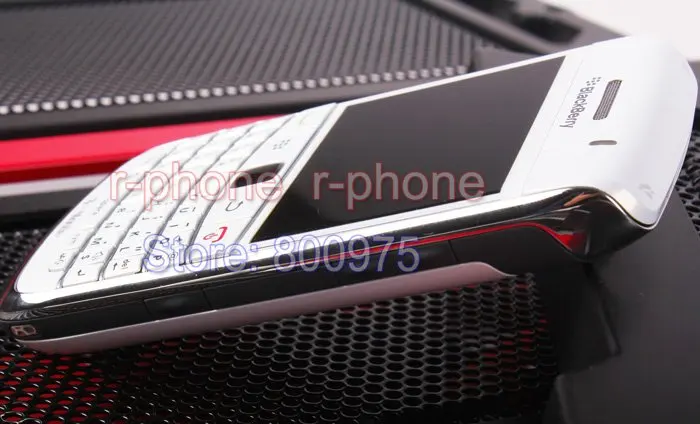 Восстановленный Оригинальный мобильный телефон Blackberry Bold 9780 5 Мп 3G Wi Fi GPS Bluetooth Qwerty
