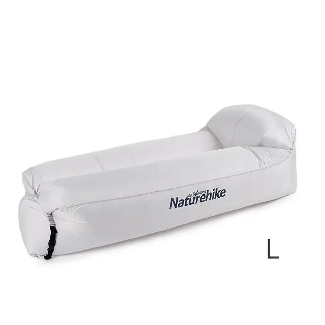 Naturehike Пляжная надувная кровать плавательный надувной диван складной надувной ленивый стул надувная кровать комфортная кровать для отдыха пляж Кемпинг - Цвет: Grey-180-70-52cm