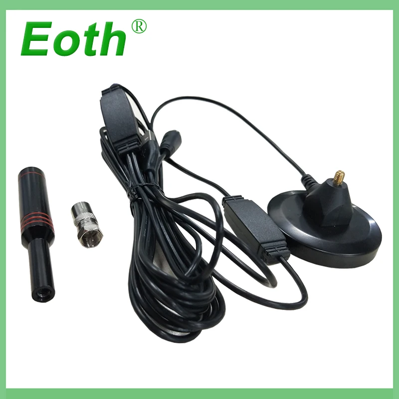 

Eoth Indoor Gain 25dBi Digital DVB-T/FM Freeview Aerial Antenna PC for TV HDTV 1080P Digital Wireless Television Antennas Black