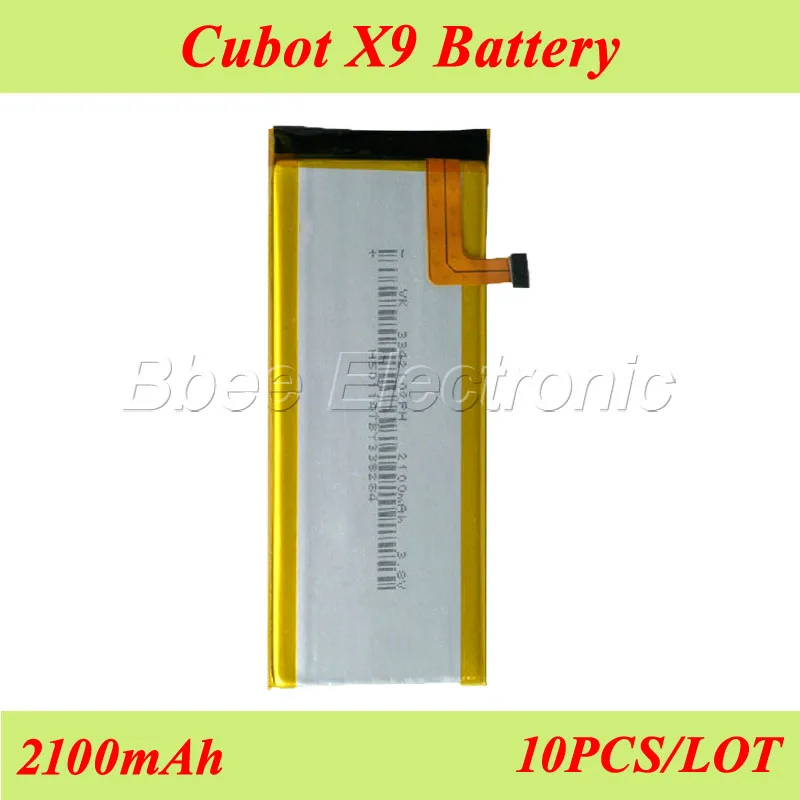 10PCS/LOT 2100mAh Cubot X9 Battery Batterie Bateria AKKU Accumulator PIL | Мобильные телефоны и аксессуары