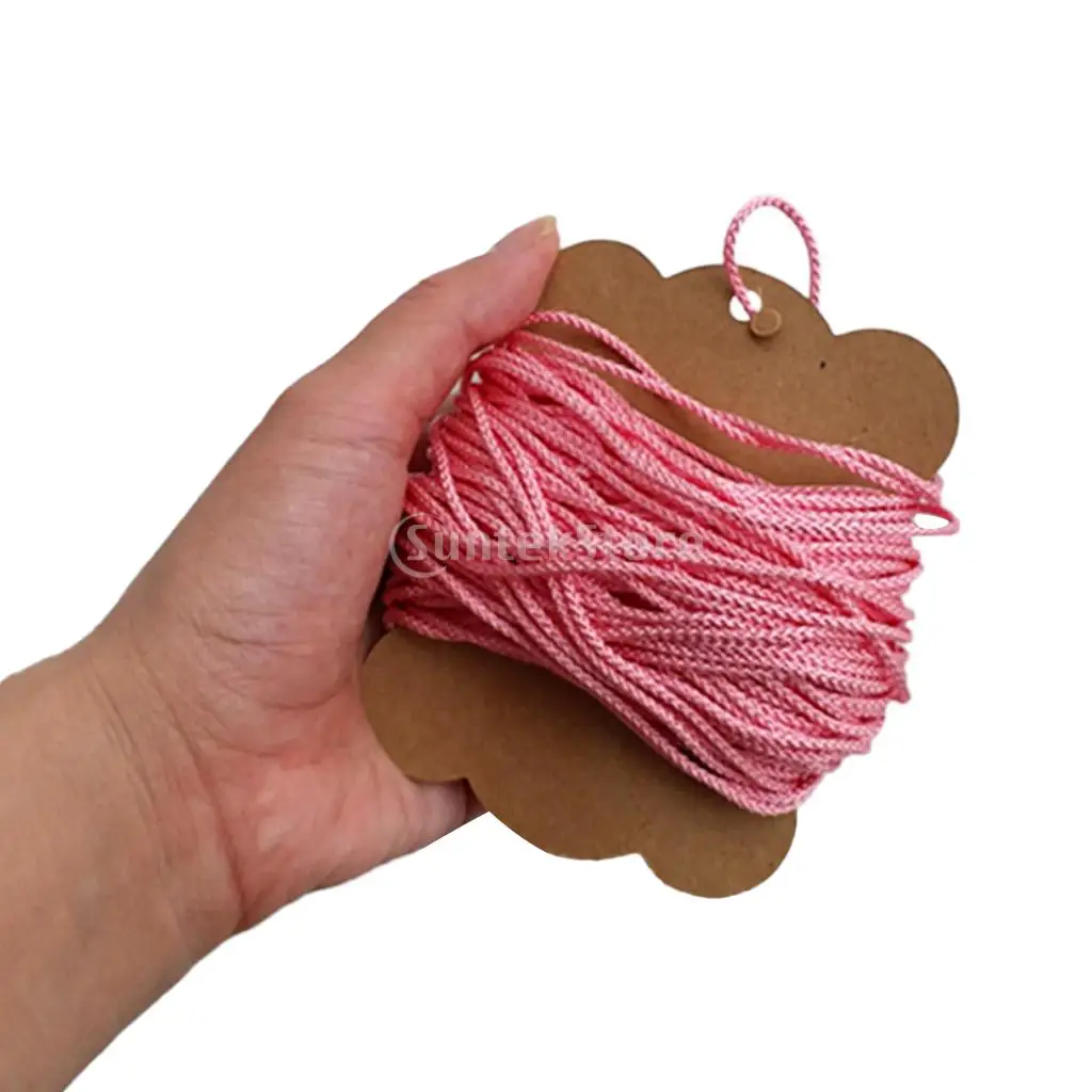 Scuba Diving Diver Reel Finger Spool Round Line Cord Rope Replacement for Underwater Wreck Cave Reef Dive 20m/30m/50m - 4 Colors