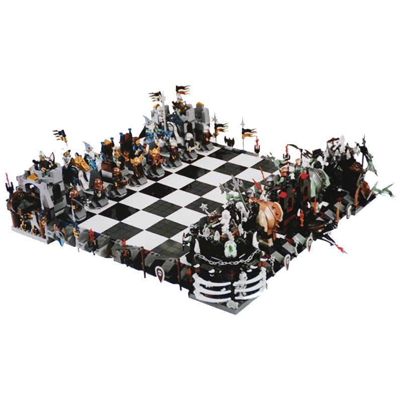 

NEW 2475Pcs Creative The movies series Castle Set 852293 Large Chess Building Blocks legoinglys toys for Children gifts