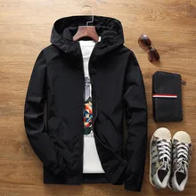 New 2019 Autumn winter jacket men thin jackets men casual lover jacket hip hop windbreaker hooded jacket coat zipper parka men