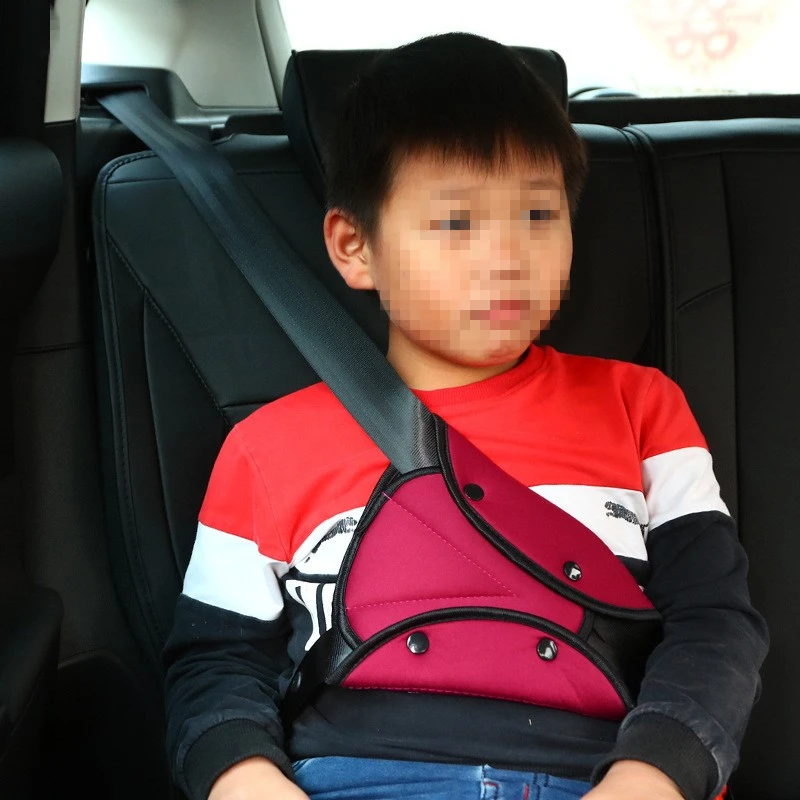 Автомобильный детский безопасный регулировочный ремень для сиденья, позиционер для защиты автомобиля, безопасная посадка, регулятор ремня безопасности, чехол, ремни безопасности для ребенка