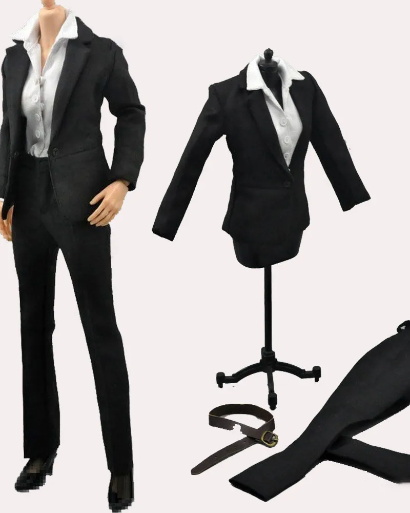 

In Store Women's Business Business Office Pants Set 1:6 Uniform Clothes Set Fit For 12inch Collectible Body Action Figure