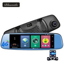 Bluavido 7.84″ Car DVR 4G Android Rear view mirror Touch GPS Navigator Full HD 1080P Video Camera Recorder ADAS Dual lens WiFi