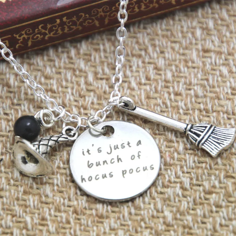 12pcs/lot Hocus Pocus Inspired Halloween Necklace. It's just a bunch of