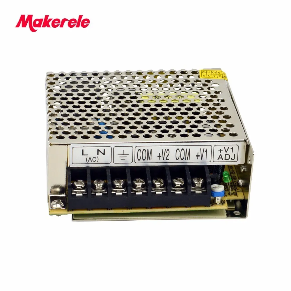 

35w dual output Switch Power Supply NED-35A 5V4A 12V1A two outputs Wenzhou smps factory