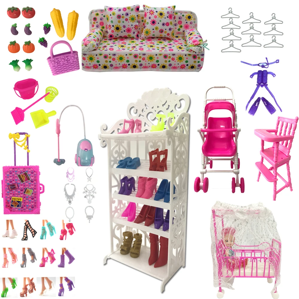 les accessoires de barbie