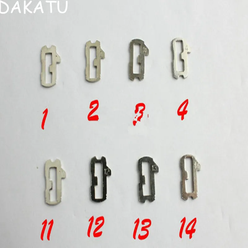 

DAKATU Copper HU92 Car Lock Reed Locking Plate For BMW HU92 Car Locks Tablets Lock Spring Auto lock repair kits