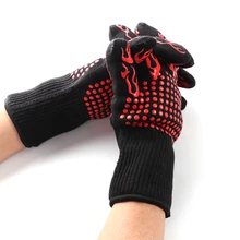 Рукавица для духовки, перчатки для выпечки, экстремальные термостойкие многоцелевые перчатки для жарки на гриле, кухонные перчатки для барбекю, перчатки для барбекю