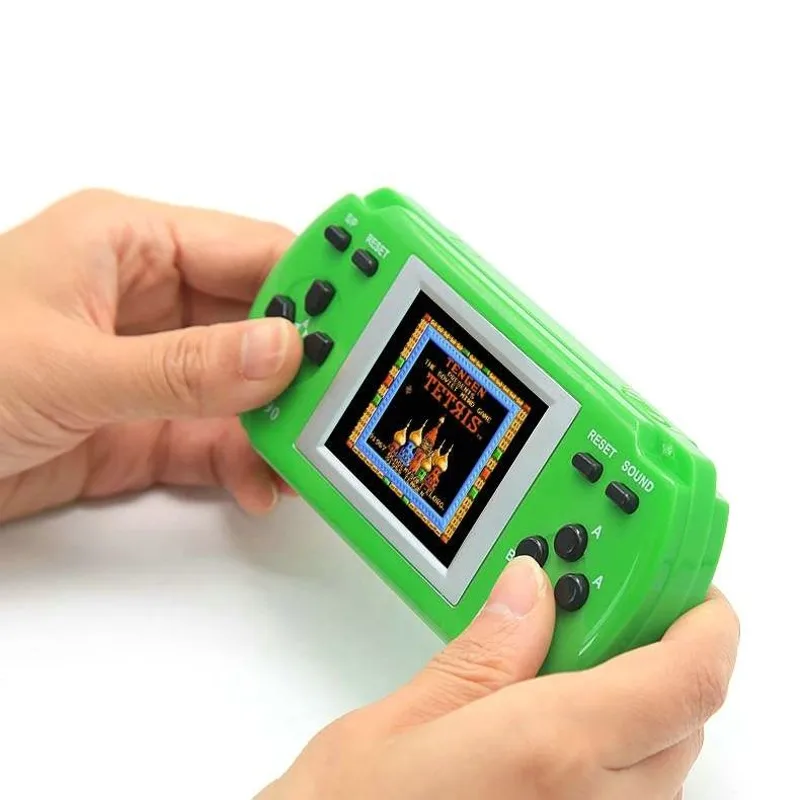 Personalizado para Crianças Jogo Pequena Handheld Nostálgico Brinquedos Educativos Presentes Bateria Operado Plástico Eletrônico 2020 Cor 9 High Quality Brinquedos e hobbies