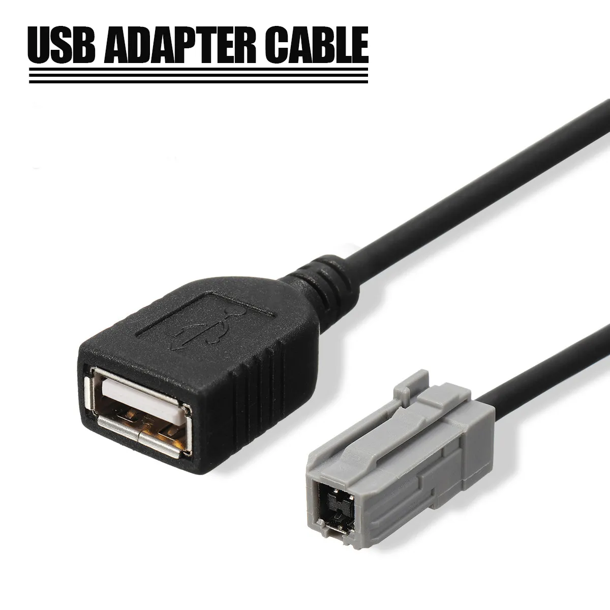 

1Pcs Car USB MP3 CD AUX Input Interface Adapter Cable For Toyota Camry/RAV4/Yaris/Corolla/Sienna/Tacoma for Lexus universal
