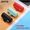ZKFYS 3000mAh Mini Power Bank For iPhone Xiaomi HUAWEI Samsung External Battery Powerbank Pack Travel Charger Portable Poverbank ► Photo 3/6
