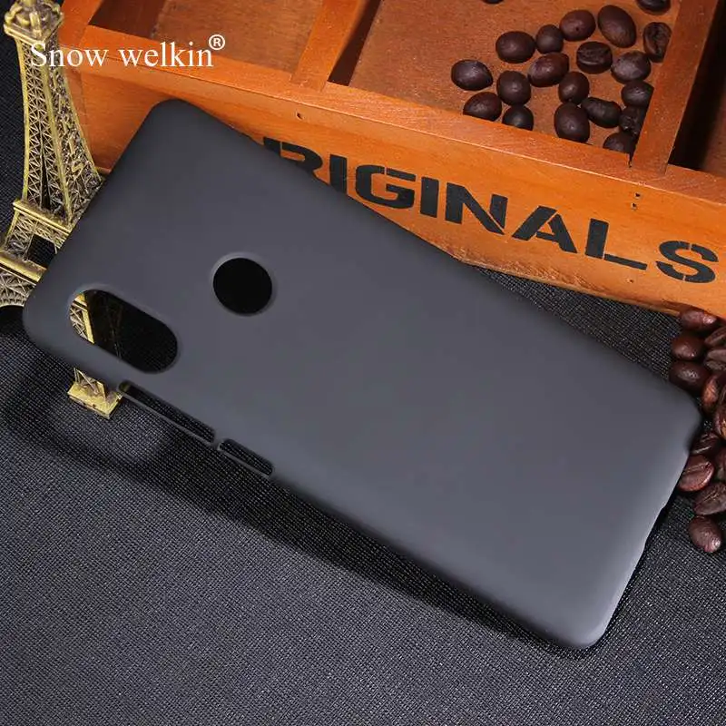 Снежный Welkin Redmi Note 5Pro роскошный прорезиненный матовый пластиковый жесткий чехол