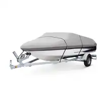 Polyester Taffeta Heavy Duty Trailerable Boat Cover,11--22ft,Classic Accessories,High Quality Waterproof, UV Anti,Marine Grade