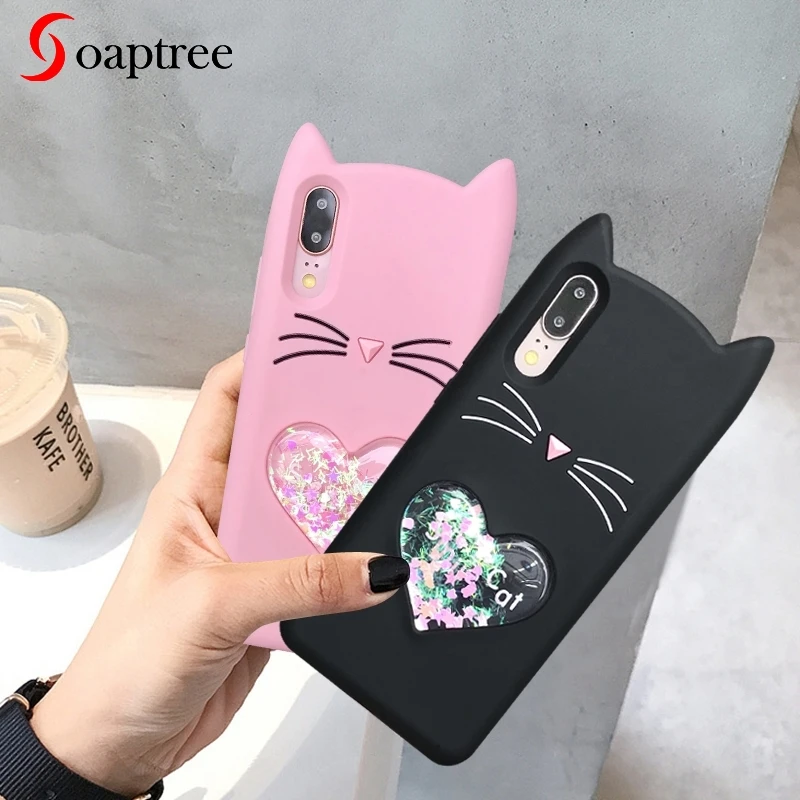 

Cat Cases For Huawei Y5 II III Y5 Y6 2017 Y9 2018 Case For Huawei Y7 Prime 2017 Y6 ii Compact Honor 5A 6 Play Honor 7A 5.7" Case