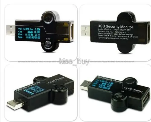 Dc 3 в 15 oled дисплей USB монитор безопасности Напряжение Ток емкость батареи тестер