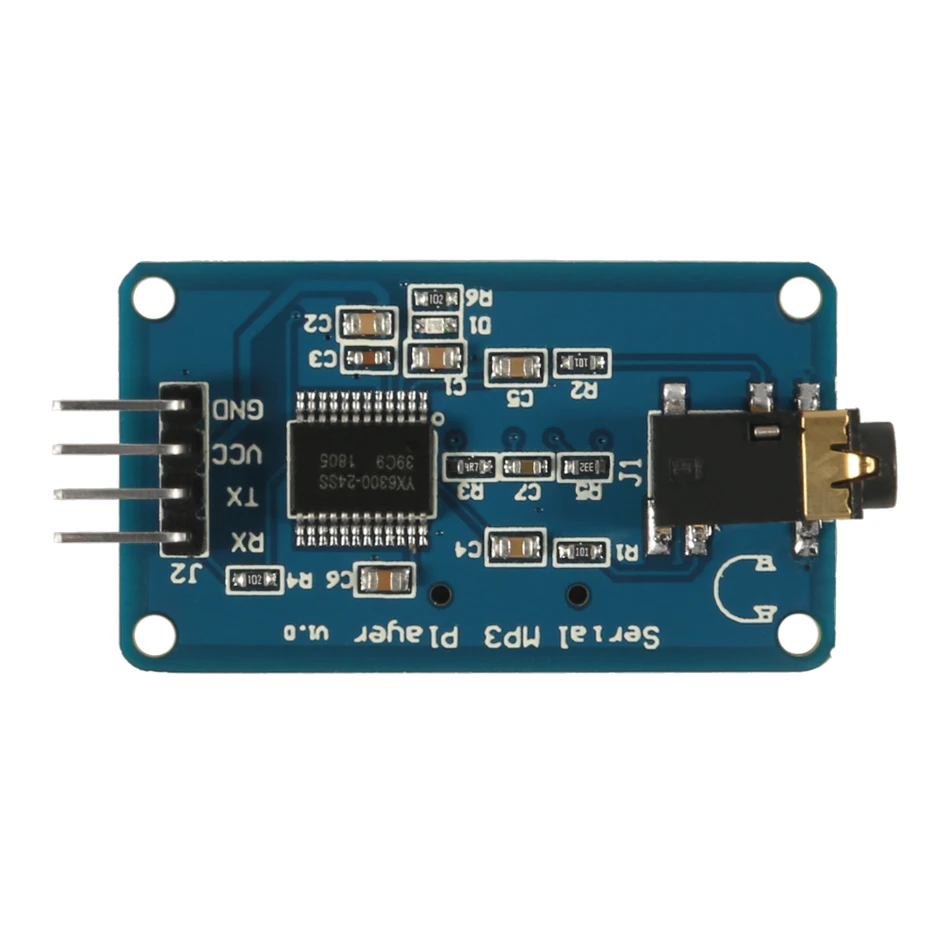 5 шт. YX5300 UART ttl серийный управление MP3 музыкальный плеер модуль Поддержка MP3/WAV Micro SD/SDHC карты для Arduino/AVR/ARM/PIC 3,2-5,2 в