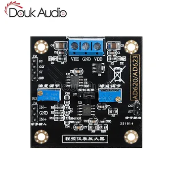 

AD620 Programmable Instrumentation Amplifier Voltage AMP CNC Potentiometer Board