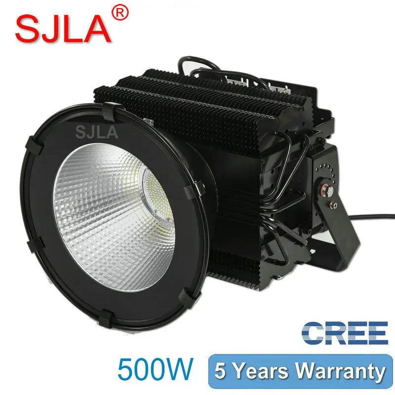 Waterproof Pier Basketball Stadium Football Field Golf Harbour Airport Outdoor Lighting IP65 High Bay 500W Led Flood Light