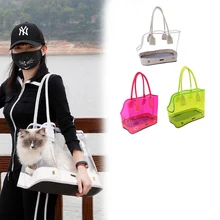 Dogs Portable Breathable Bag New Arrivals Teddy Dog Kennel Fashion Transparent Pet Bag Cats and Dogs Go Out to Pack Dogs Portable Breathable Bag New Arrivals Teddy Dog Kennel Fashion Transparent Pet Bag Cats and Dogs Go Out to Pack