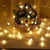 New Holiday Party Decor Light String 1.5M 10 LED Crystal Clear Ball Fairy String Light Wedding Party Outdoor Decor Lamp ► Photo 2/6