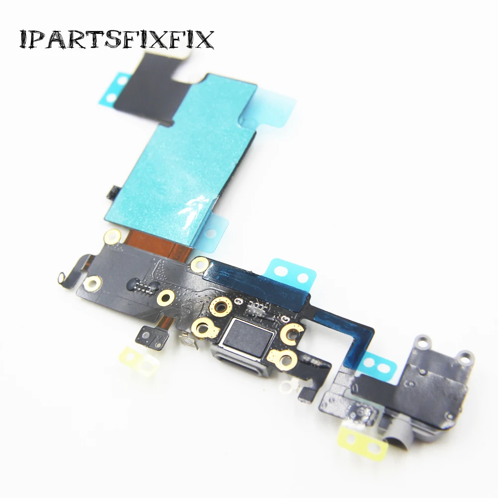 10pcs lot NEW Charger Charging Port USB Connector Dock Headphone Audio Jack Flex Cable For iPhone 6S Plus 5 5 