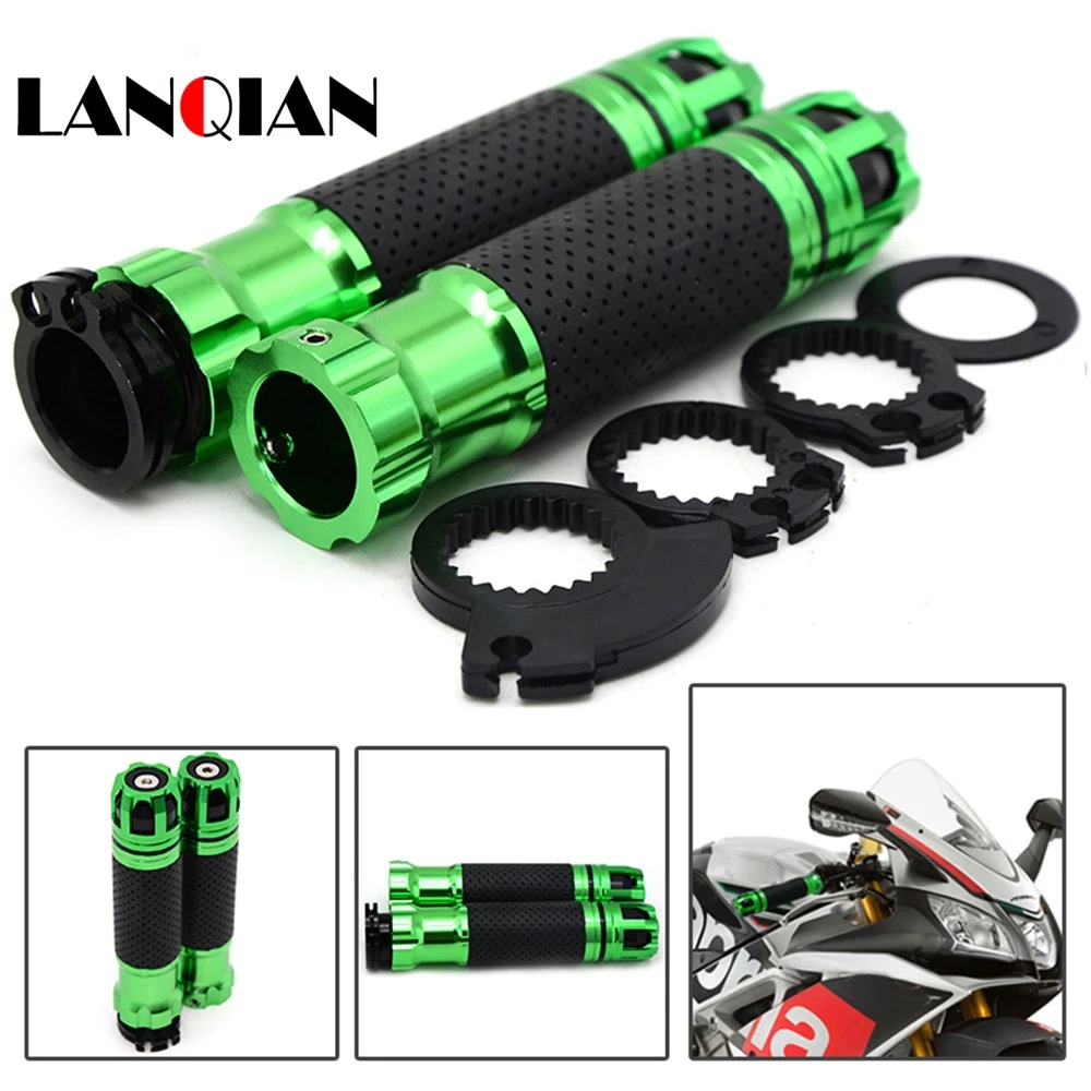 Для мотоцикла Kawasaki Z750 Z750R Z750S R S Z800 ZR10R с 22 мм 7/8 "рукоятки на руль|Ручки для