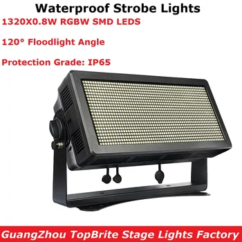 

1000W RGBW 4IN1 LED Waterproof Strobe Lights Professional Stage Lighting Projector Outdoor Strobe Lights For DJ Club Partys