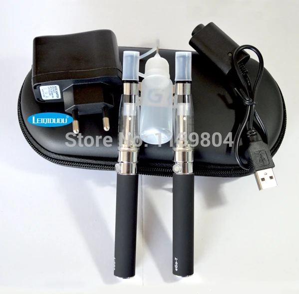 Leiqidudu Ego ce5 double kit starter kit ego battery with zipper case bag e cig vapor